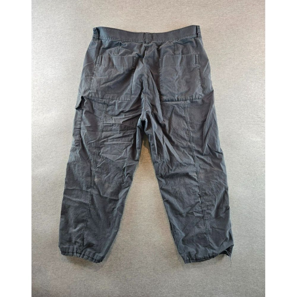 COS Womens Cargo Utility Ripstop Pants Size 52R 34W Baggy Stretch Gorpcore - Picture 2 of 10